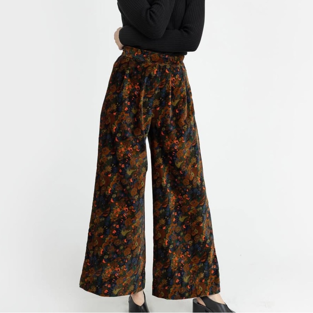 ISO Ilana Kohn Fuzzy Flowers Maxine pant